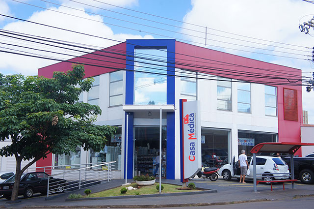 Imagens da predio da Casa Medica